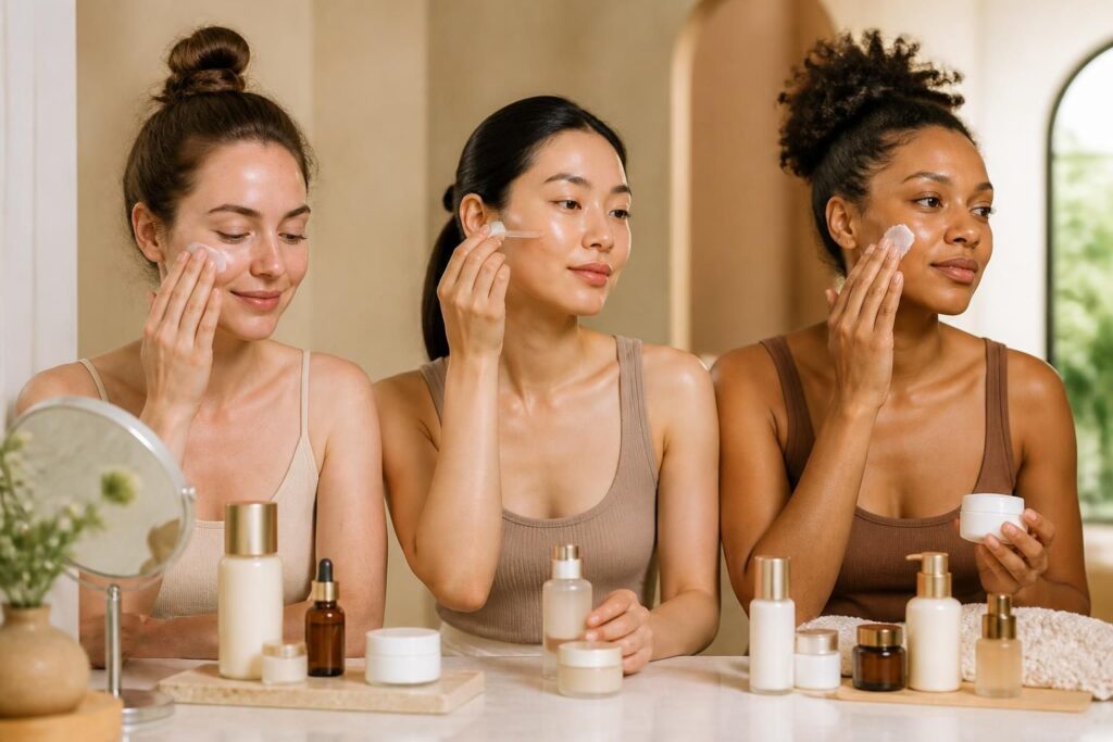 découvrez notre guide complet pour choisir la routine soin du visage idéale selon votre type de peau et révélez un teint éclatant et en bonne santé.