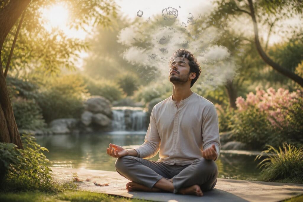 Méditation guidée : débuter quand on a la tête pleine