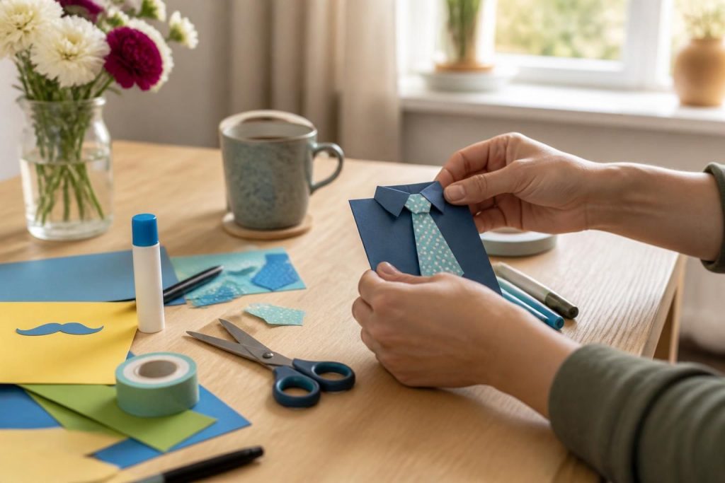 découvrez des idées cadeaux fête des pères faciles et rapides à fabriquer en papier, pour offrir un présent unique et personnalisé qui fera plaisir à papa.