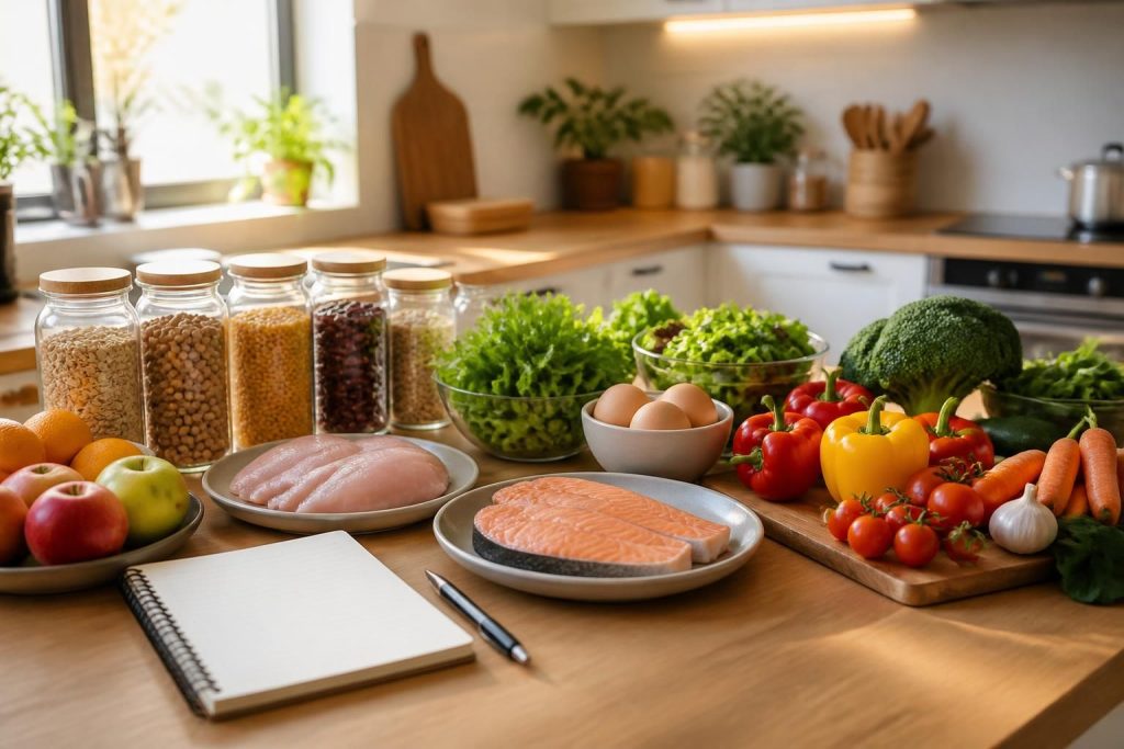 découvrez comment organiser vos courses efficacement pour mieux manger toute la semaine, en privilégiant des repas équilibrés et variés.