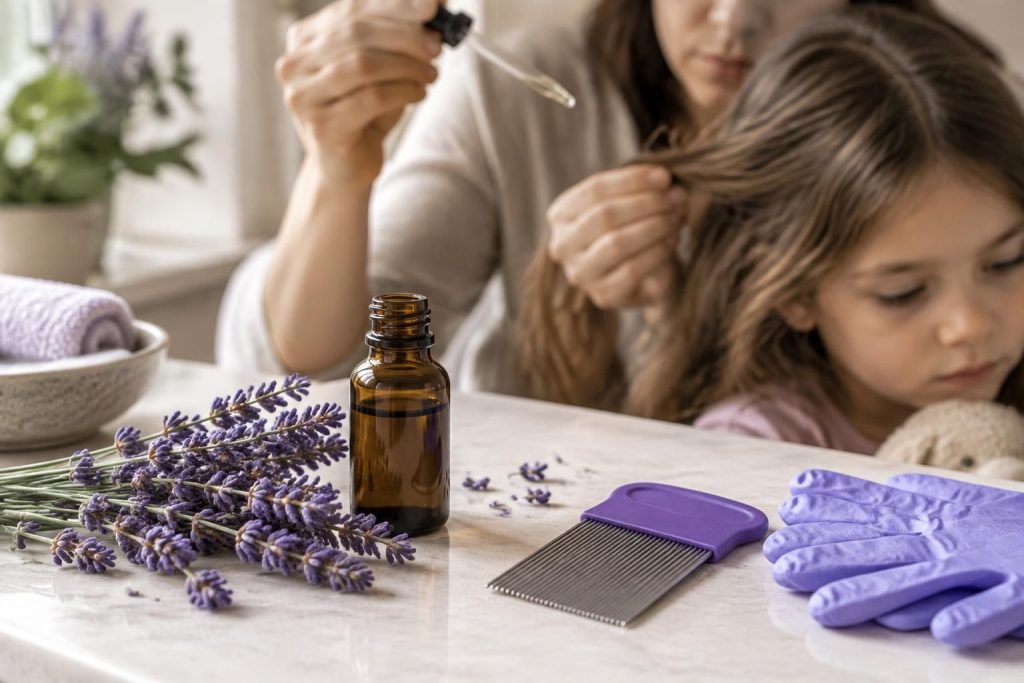 Huile essentielle lavande et poux : quels dangers et précautions ?