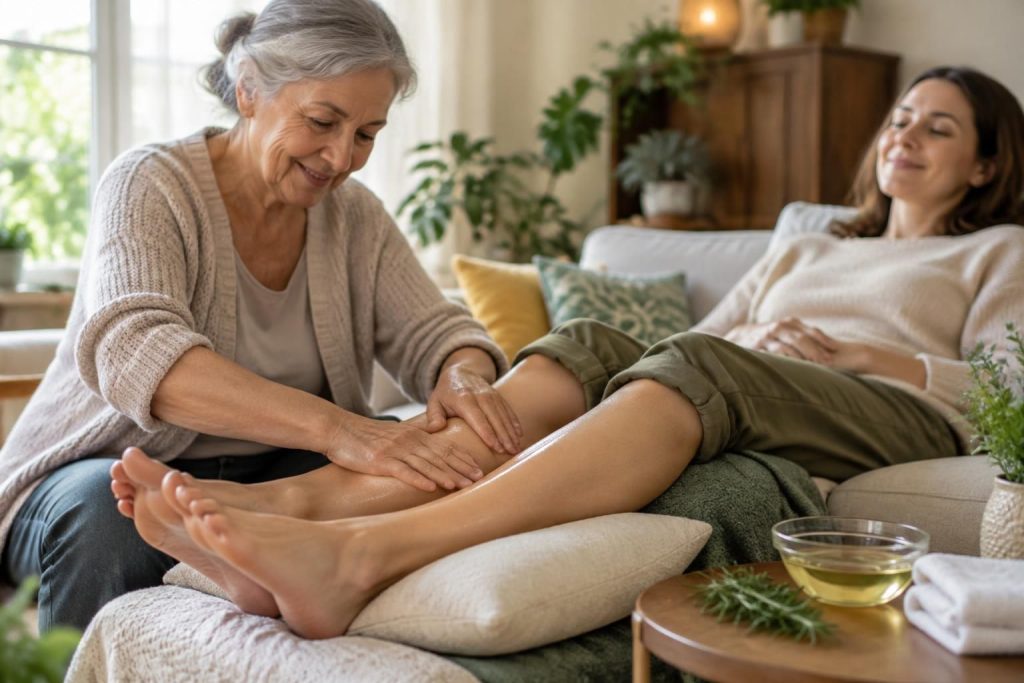 Remède grand-mère pour améliorer la circulation du sang dans les jambes
