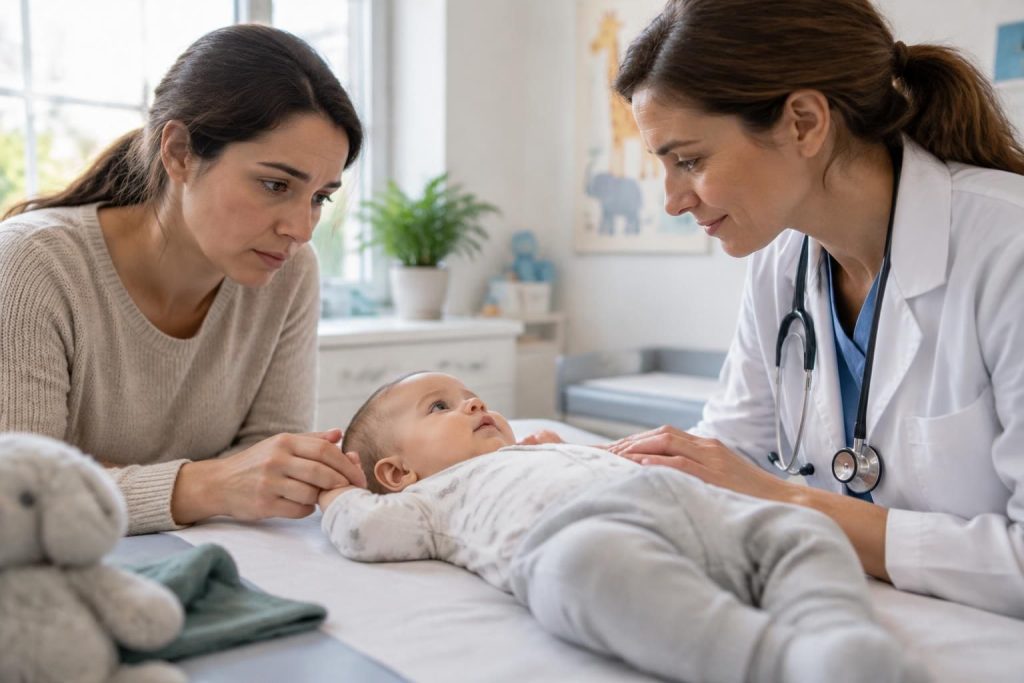 Symptome bébé secoué : âge, durée et risques des séquelles à connaître